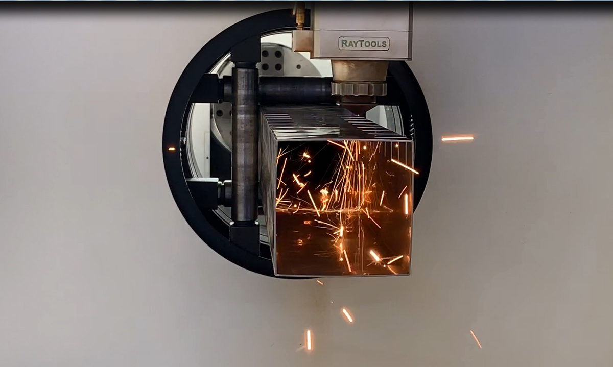 Máquina cortadora de tubos por láser de fibra