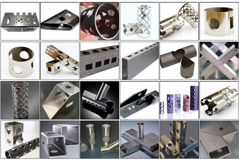 Máquina cortadora de tubos de chapa de acero y metal