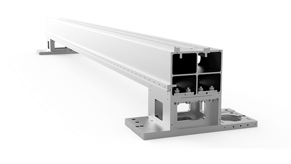 Viga de aleación de aluminio de aviación