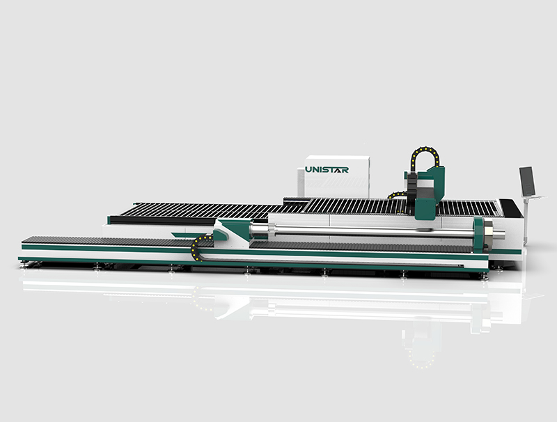 Máquina de corte de fibra láser CNC de tubos y placas de metal