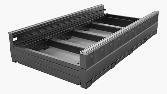 Cama de máquina de soldadura de acero pesado