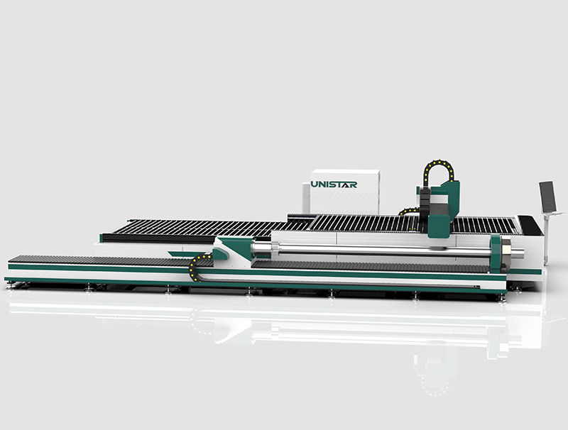 Máquina cortadora de tubos de chapa de acero y metal