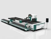 Máquina cortadora de tubos de chapa de acero y metal