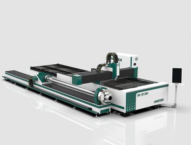 Máquina cortadora de tubos de chapa de acero y metal